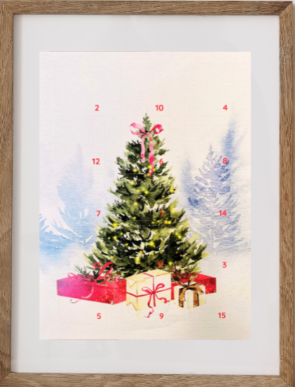 Christmas Tree Photo Calendar
