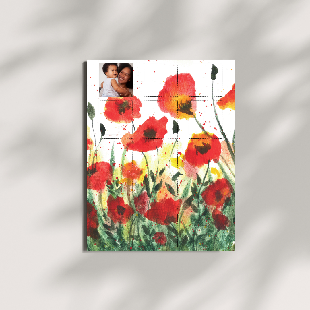 Poppy Petals Photo Countdown
