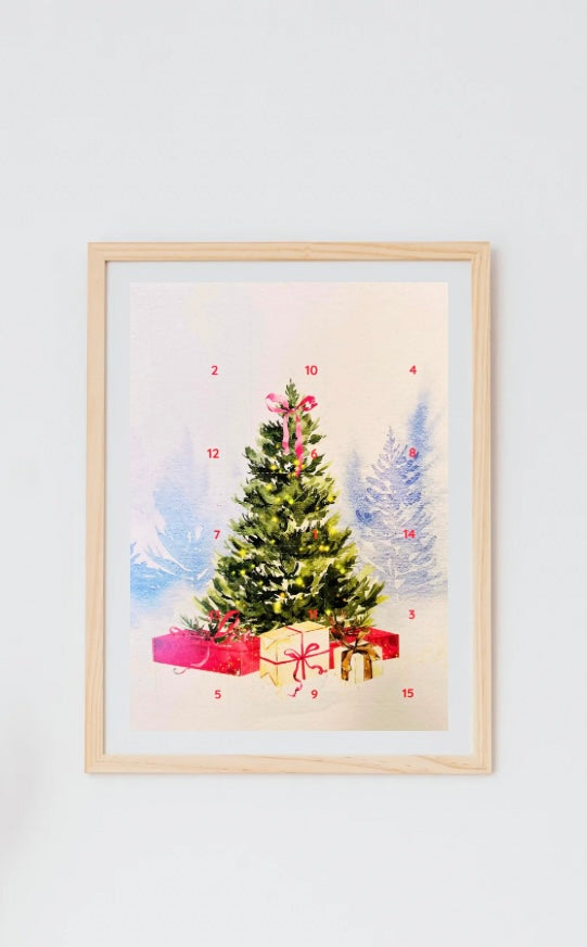 Christmas Tree Photo Calendar